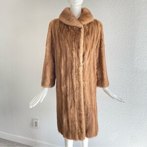 Brown Mink Fur Coat